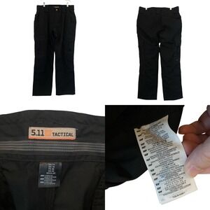 5.11‎ Tactical Womens Black Cargo Pants 64369-019 Sz 14 R Workwear Utility NWOT